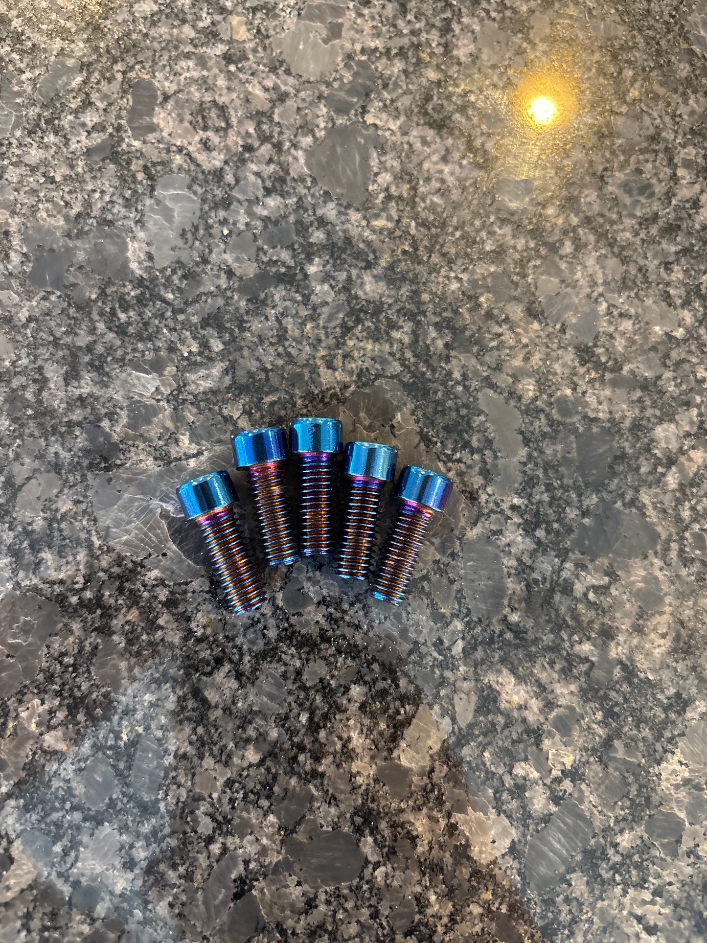 Macfox Triple Clamp Titanium Bolts.
