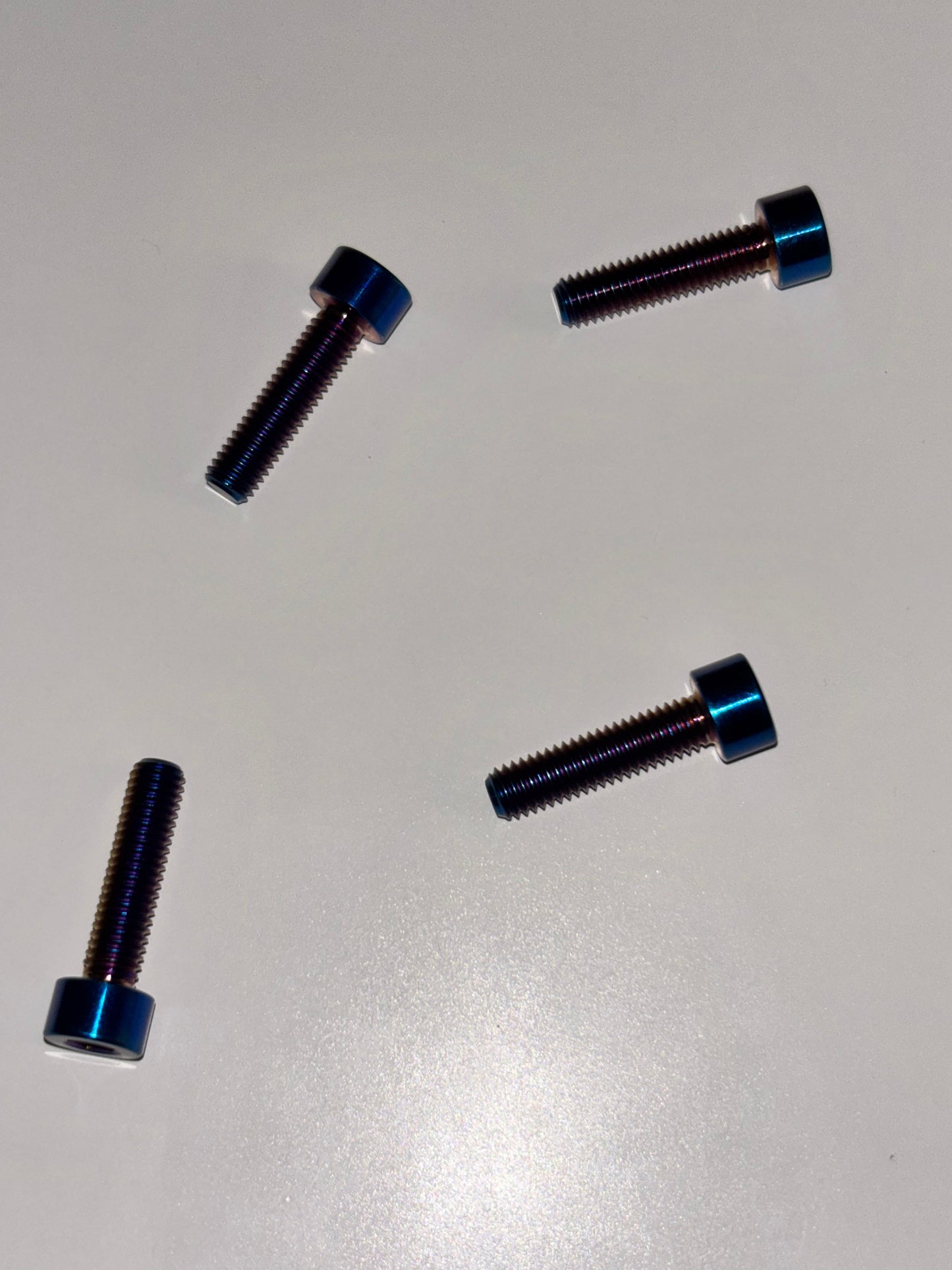 Direct mount riser titanium bolts