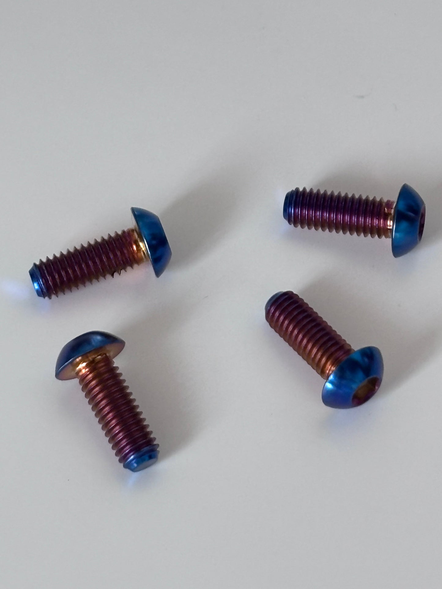 Battery fixing titanium bolts