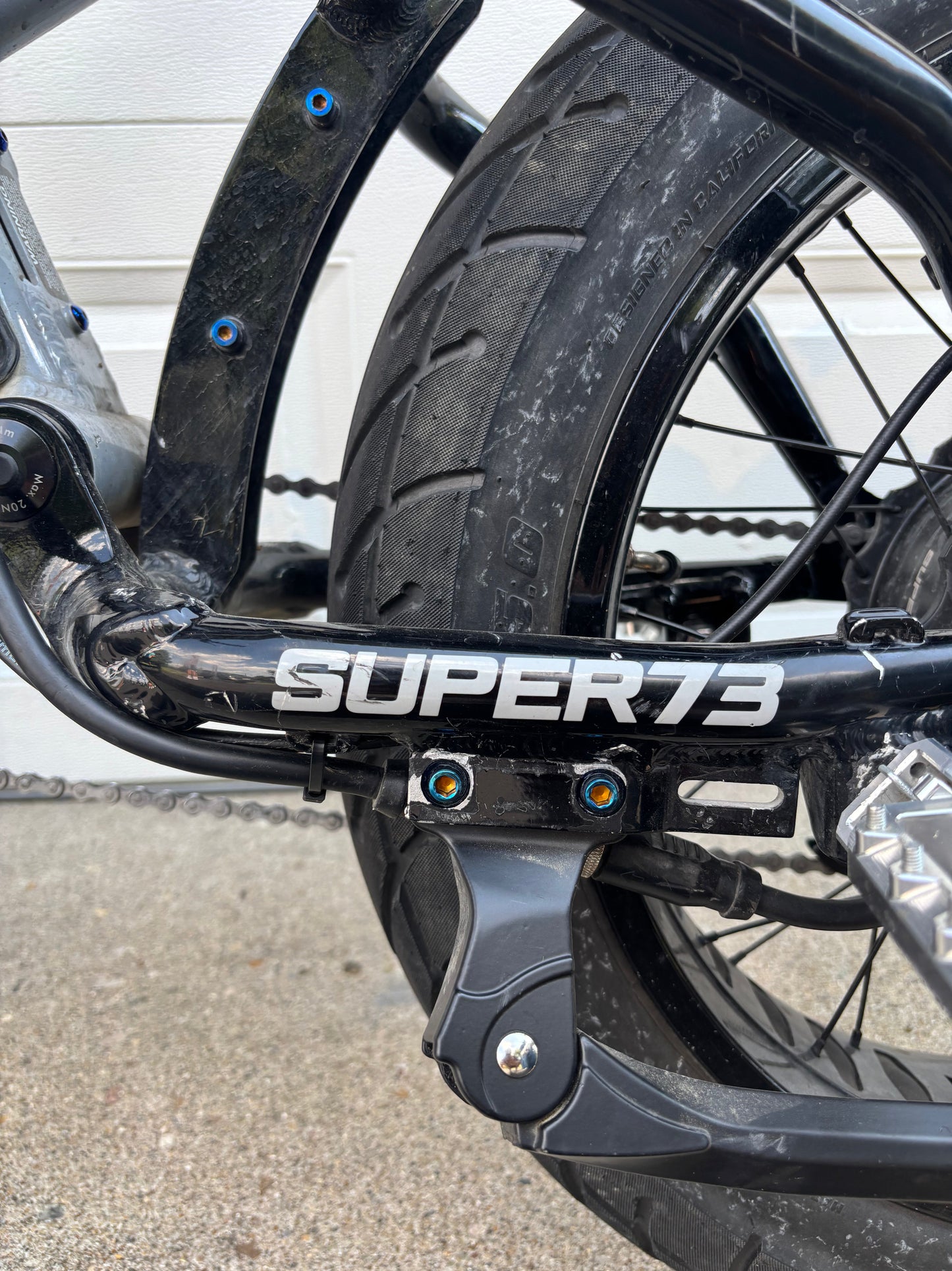 Kickstand Titanium Bolts.