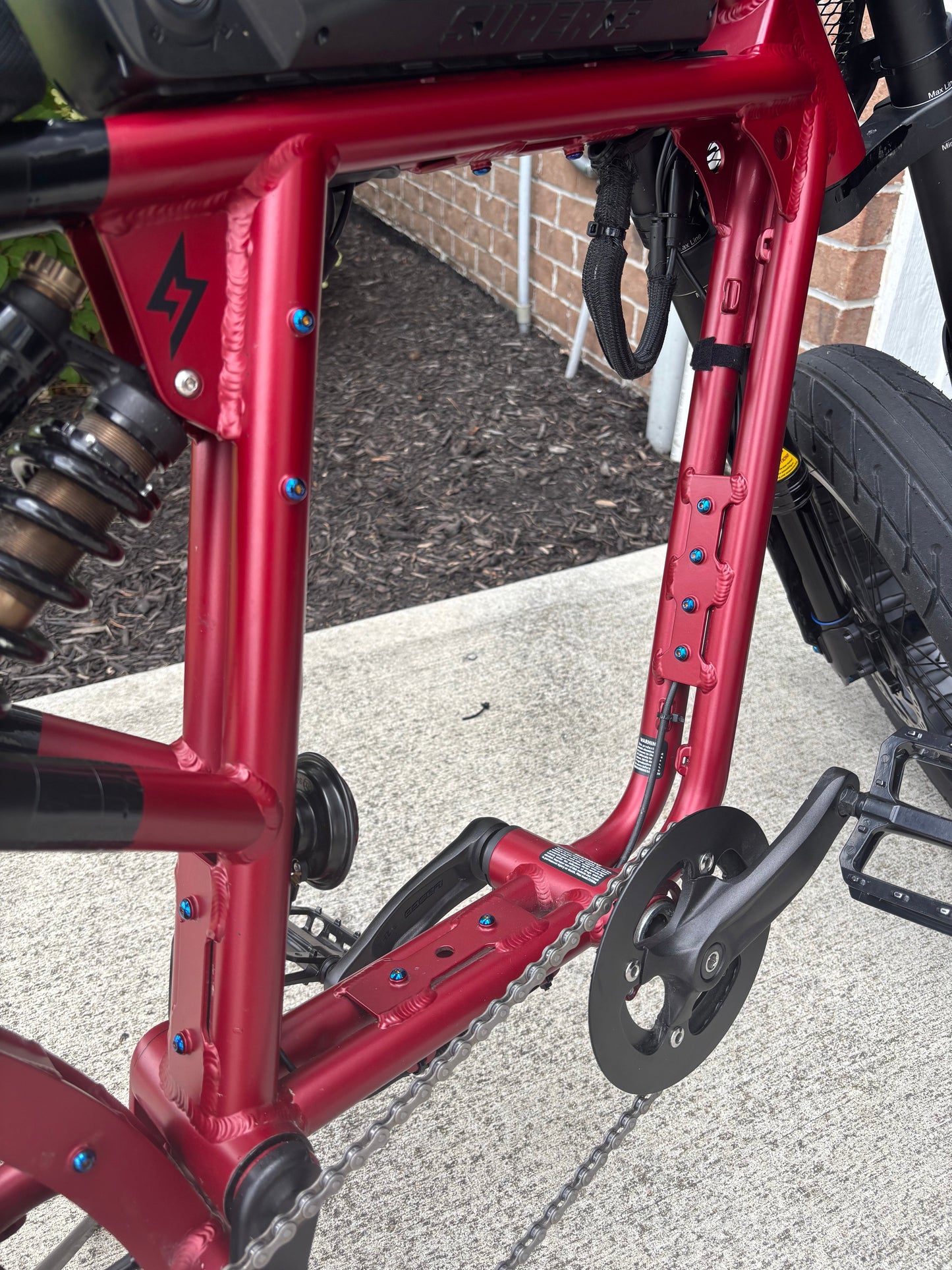 Super 73 Titanium Bolt Frame Kit.
