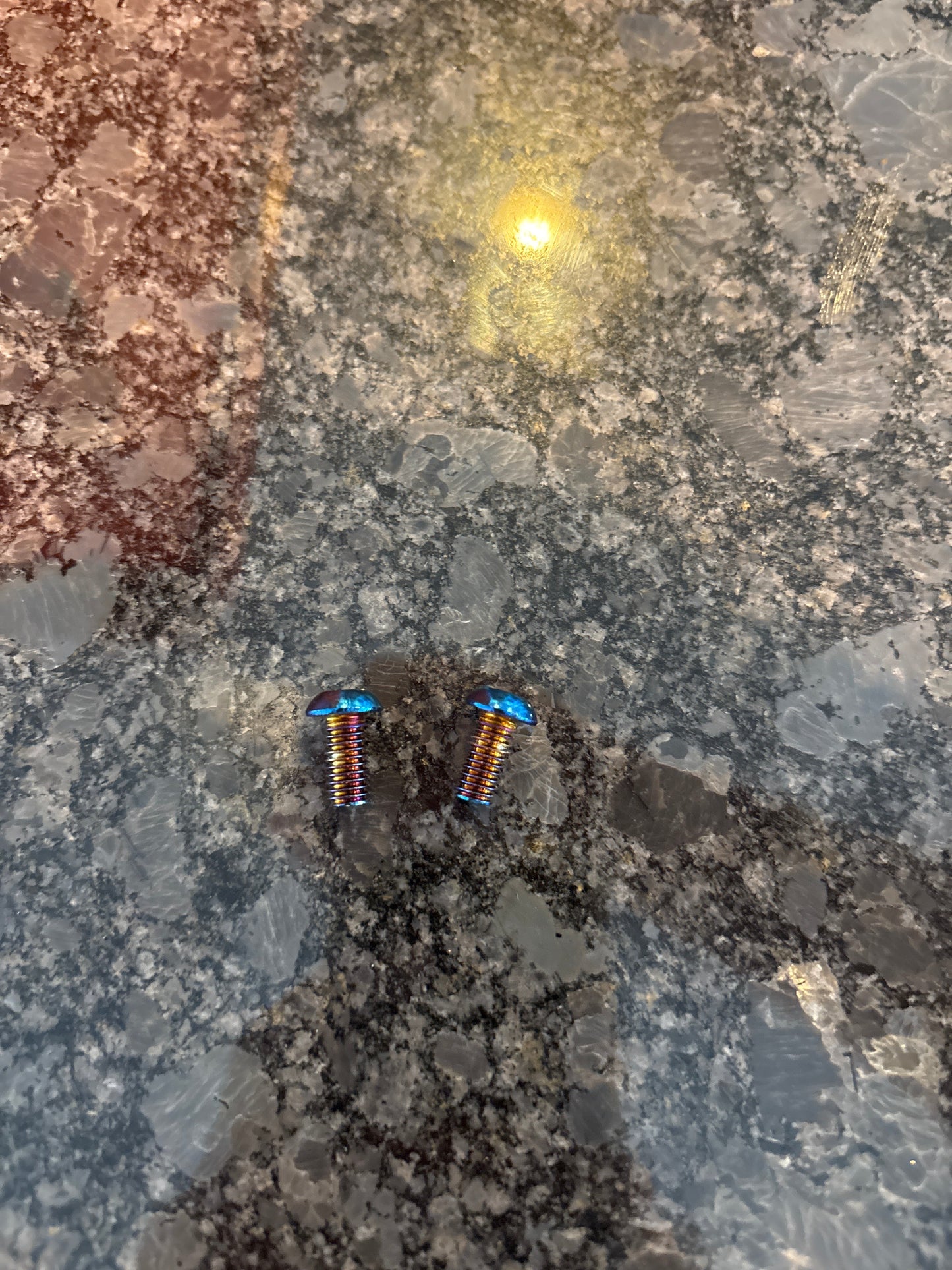 Talaria Fender Titanium Bolts.