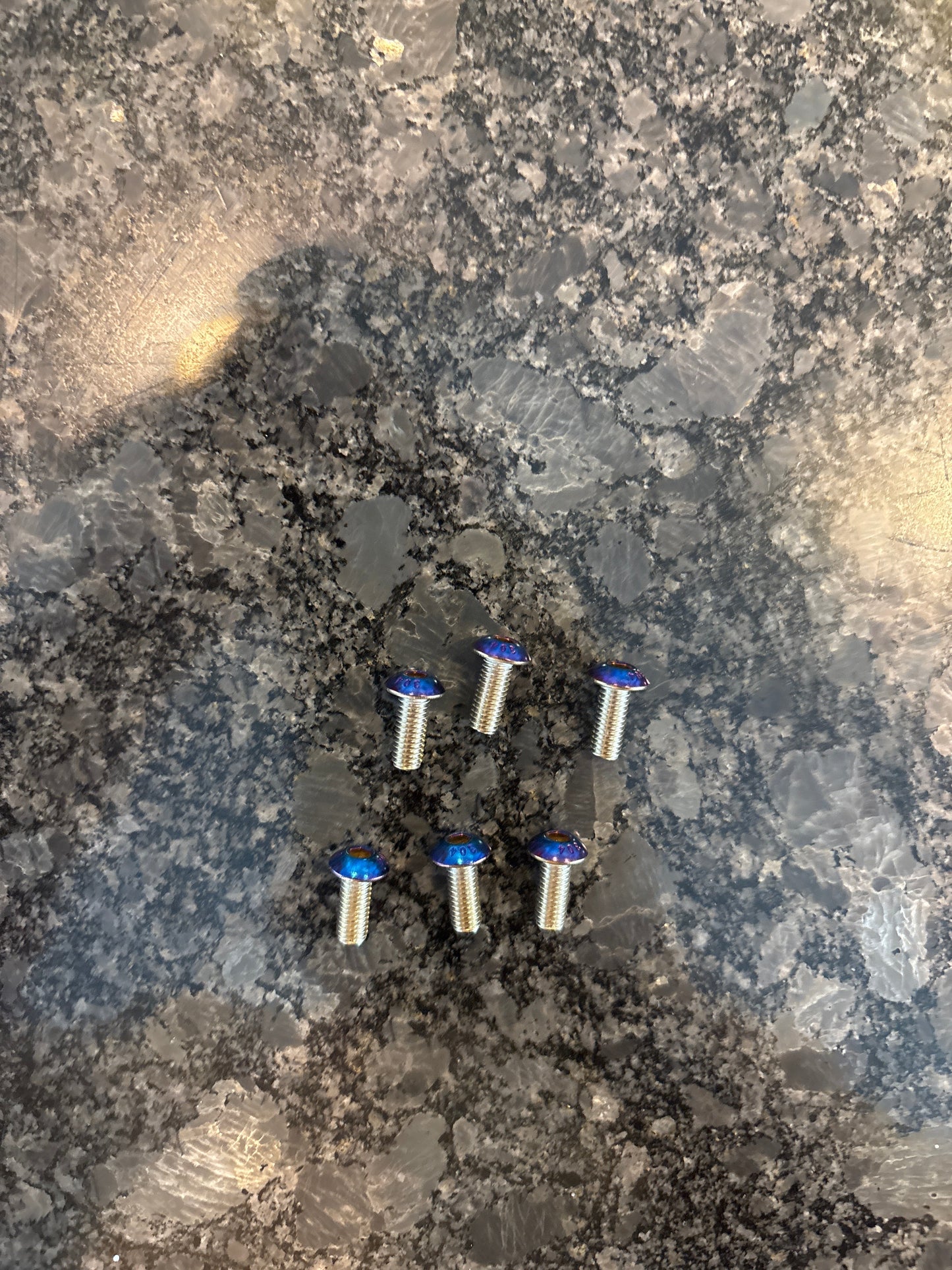 Tuttio Motor Titanium Bolts.