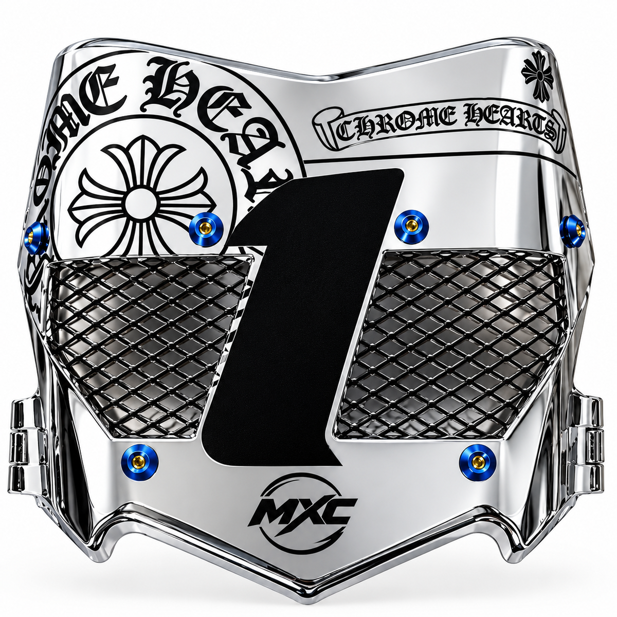 Titanium Vented Motocutz plate