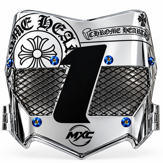 Titanium Vented Motocutz plate