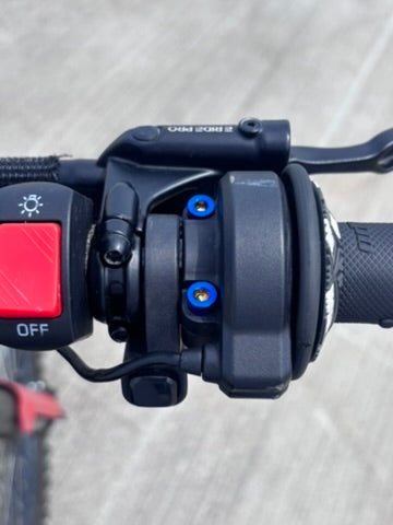 All emoto throttle titanium