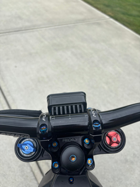 Direct Mount Titanium Bolts.