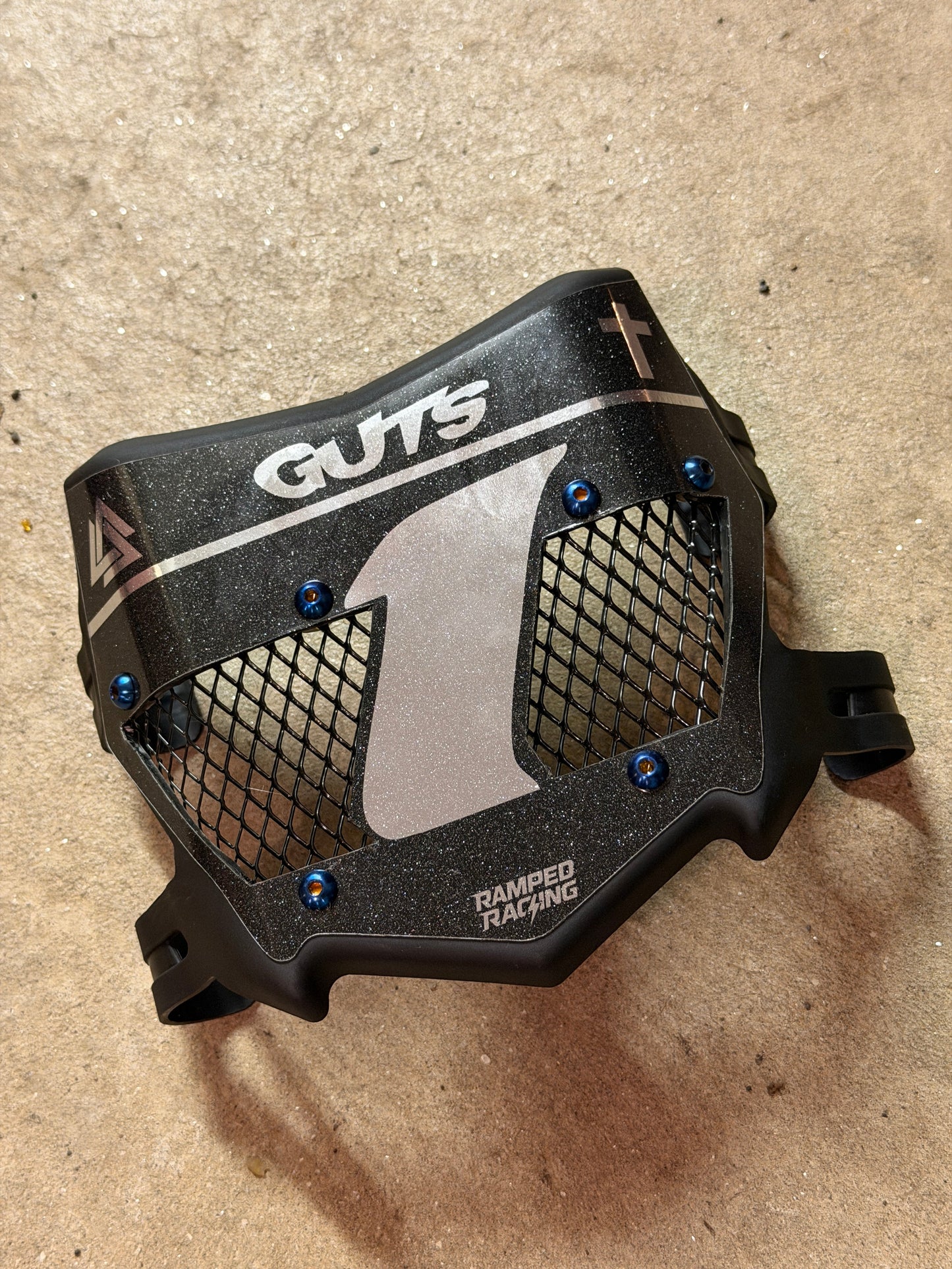 Custom Titanium Vented Plate