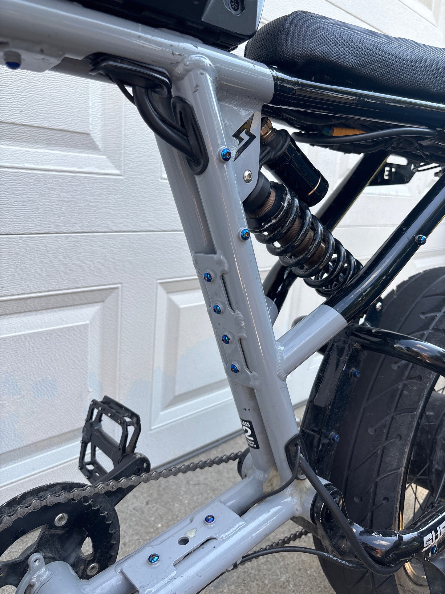 Super 73 Titanium Bolt Frame Kit.