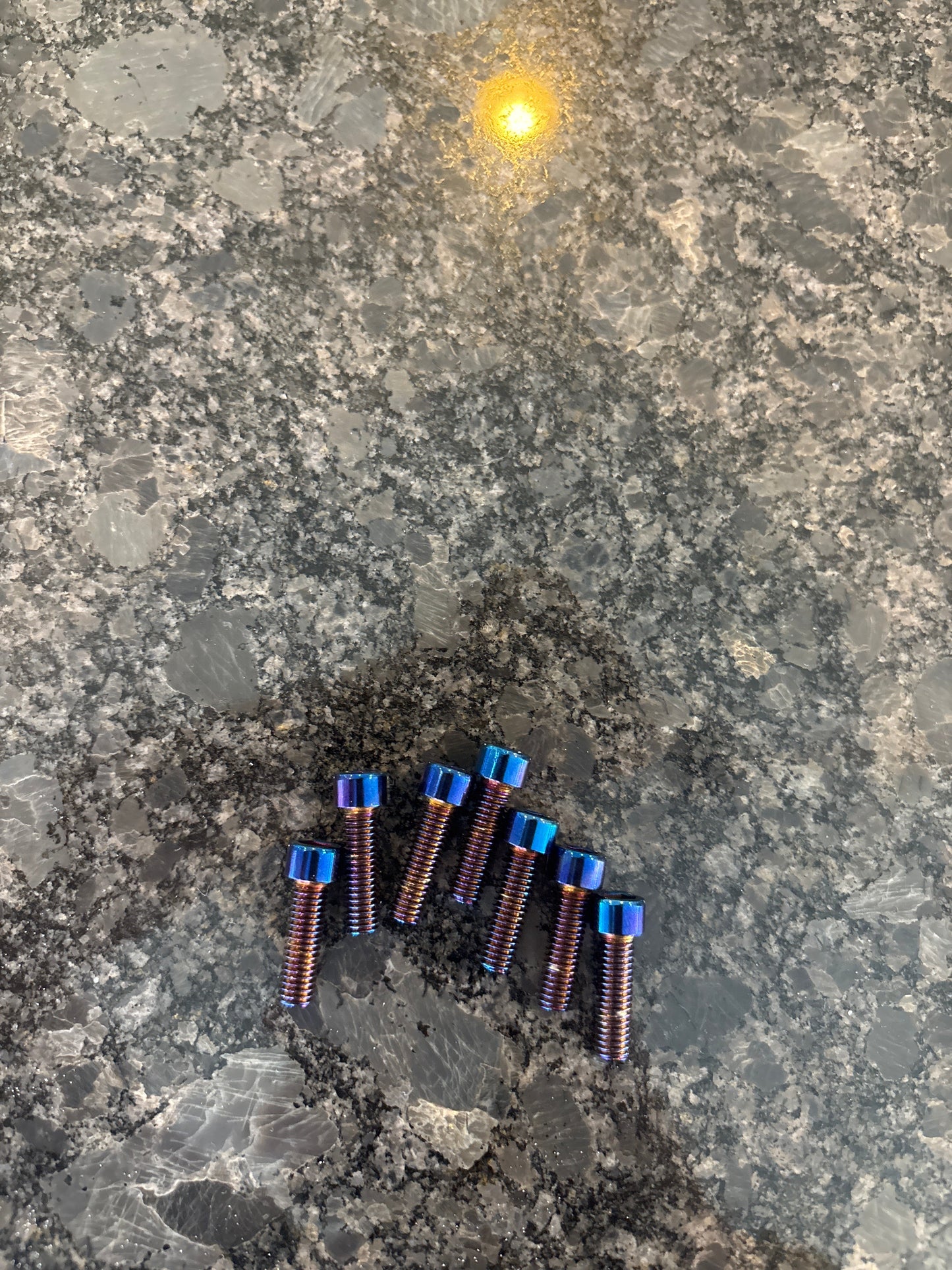 Triple Clamp Titanium Bolts.