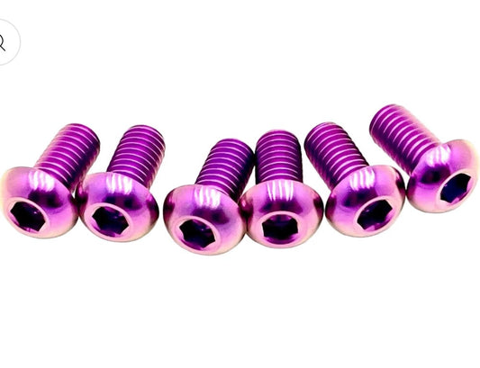 All Emoto Fork Guard Titanium bolts (set of 6)