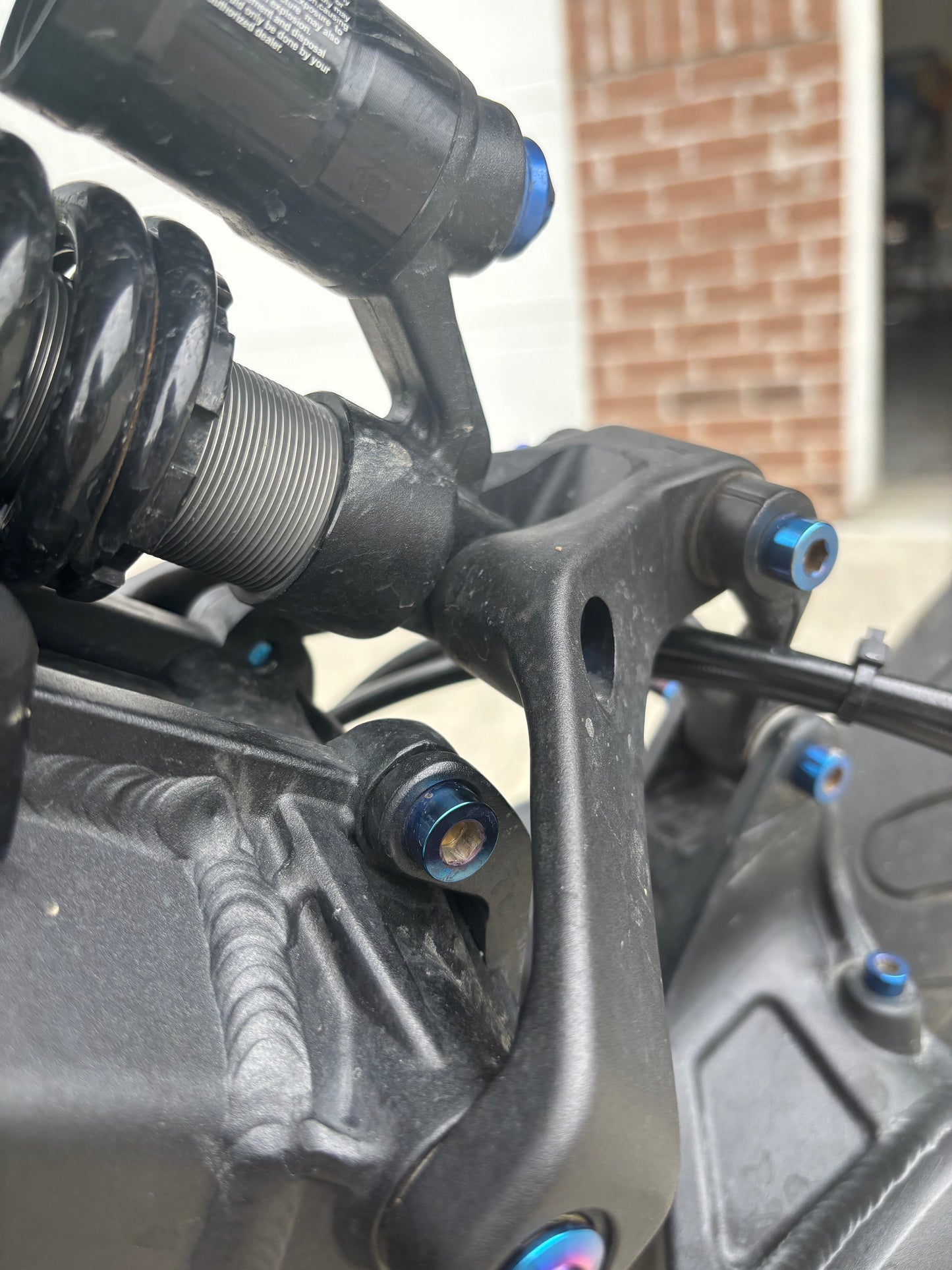 Battery Hatch Titanium Bolts.